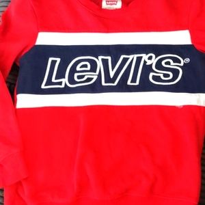 Boys size 6 Levi's sweatshirt